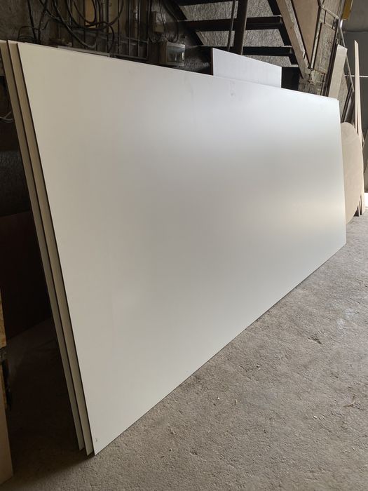 HPL панель 12мм белый