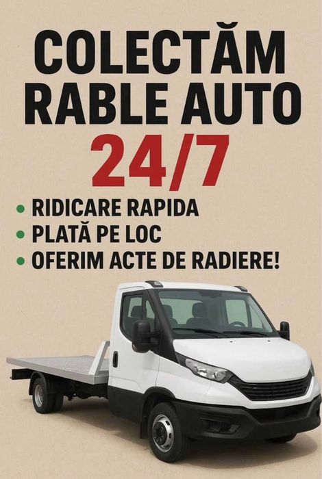 Colectam rable auto Bucuresti Sectorul 6 • OLX.ro