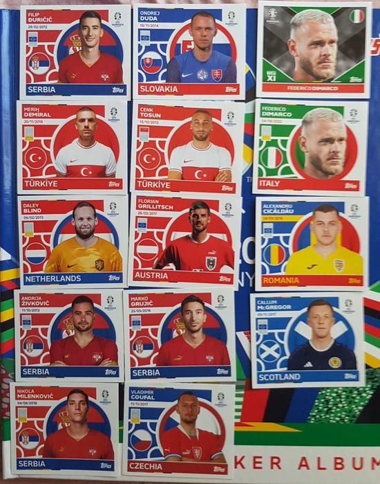 Stikere ..Euro 24
