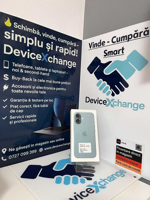 iPhone 16 Teal 128 GB * Garantie *Buy Back * deviceXchange