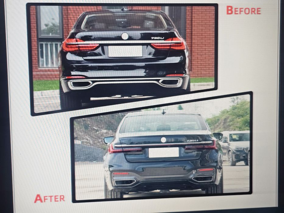 BMW G11 G12 пълна конверсия към М760 LCI фейслифт М пакет ОЕМ качество