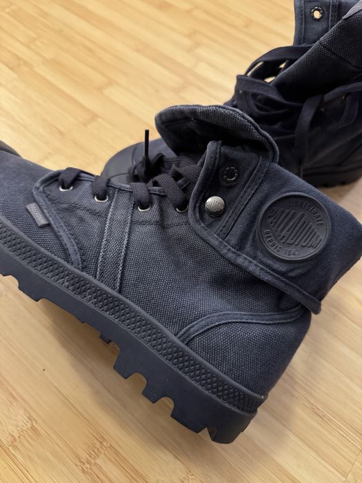 Ghete cizme bocanci Palladium albastru