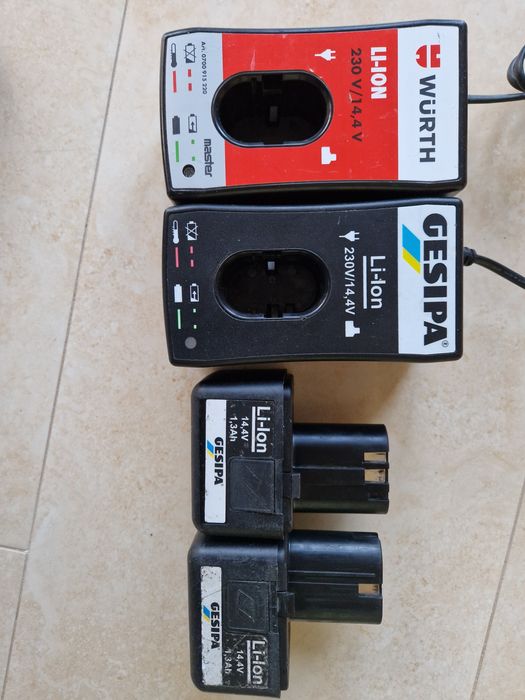 Gesipa , Wurth - incarcator 14,4 V / Li-Ion