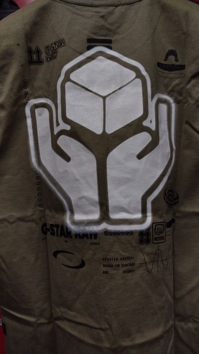 Уголемена тениска G-Star Raw Back XS , S , M , L , XL , XXL нова мъжка оригинална