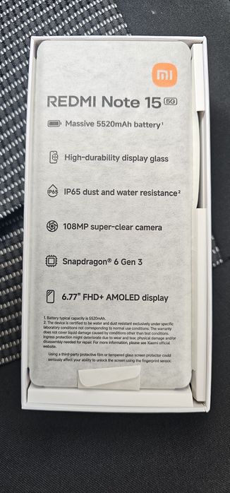 Vand Redmi Note 15 5G  nou