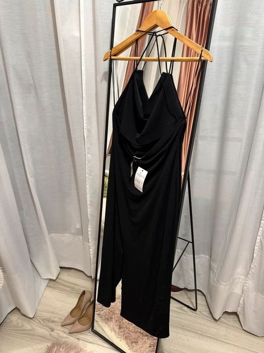 Rochie elegantă cu spatele gol cu defect Zara mărimea S