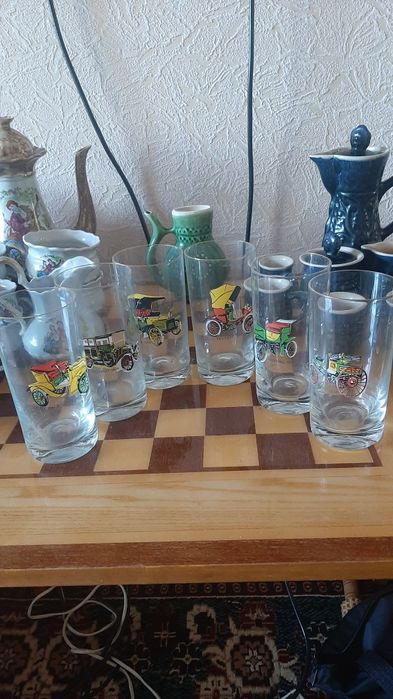 Стаканы ,,прошлый век,,раритетные