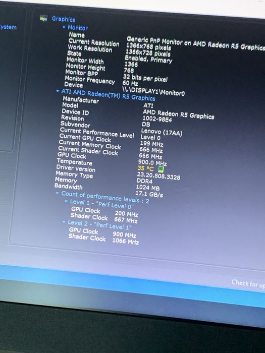 Laptop LENOVO IdeaPad 330 Procesor AMD A9 3.0GHz DDR4 8GB, HDD 1TB