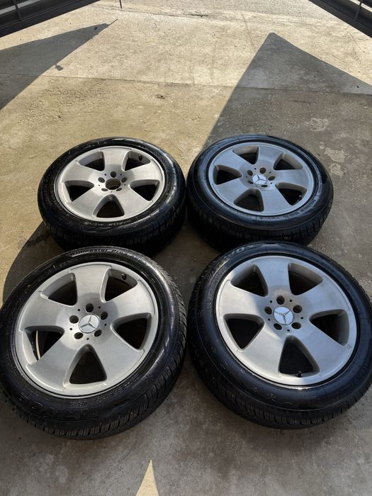 5x122 джанти с чисто нови гуми Mercedes w221