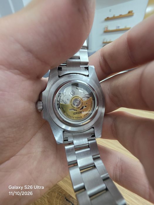 Seiko Mod-Rolex GMT Batman