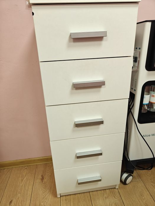 Скрин с 5 чекмеджета