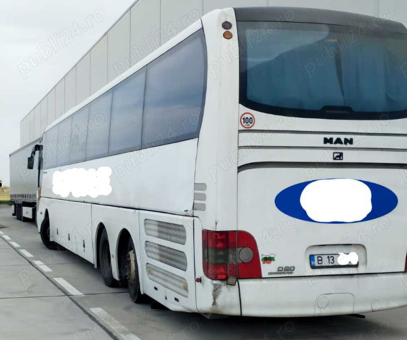 Vand autocar autobuz  MAN