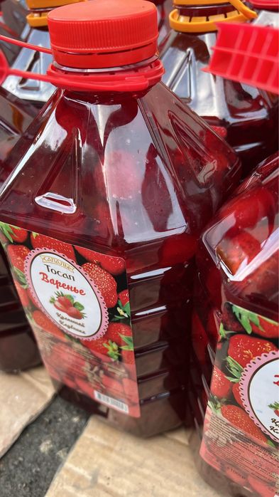 Варенье, малина клубника