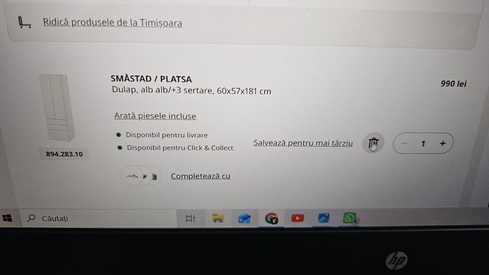 Dulap ikea copii