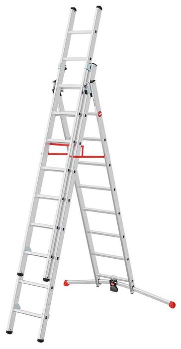Scara Profesionala HAILO S100 ProfiLOT  2 x 9 + 1 x 8 150 kg trepte intarite