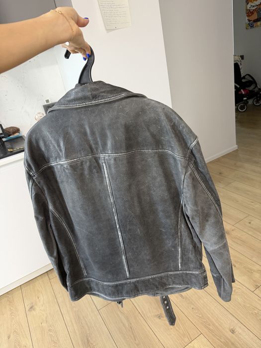 Кожаная куртка Zara