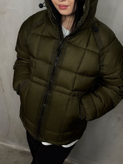 пуховик C.P. Company D.D. Shell Down Jacket  цвета хаки