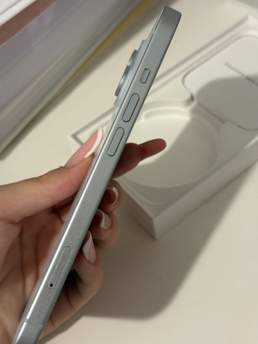 ‼️urgent‼️ iPhone 15, blue, 128 gb, stare foarte buna