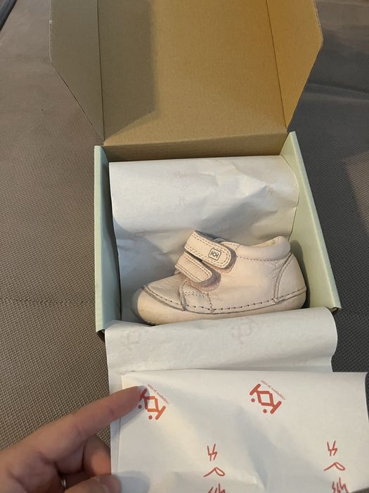 Кожена буйка Barefoot розов захарен памук КК