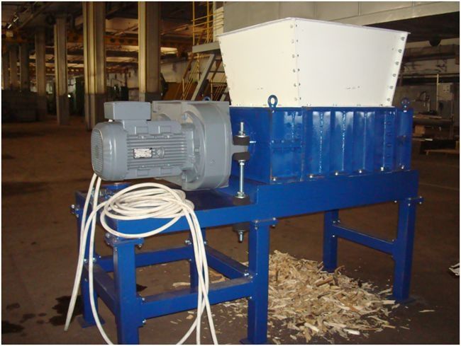 Шредерная дробилка для ТБО