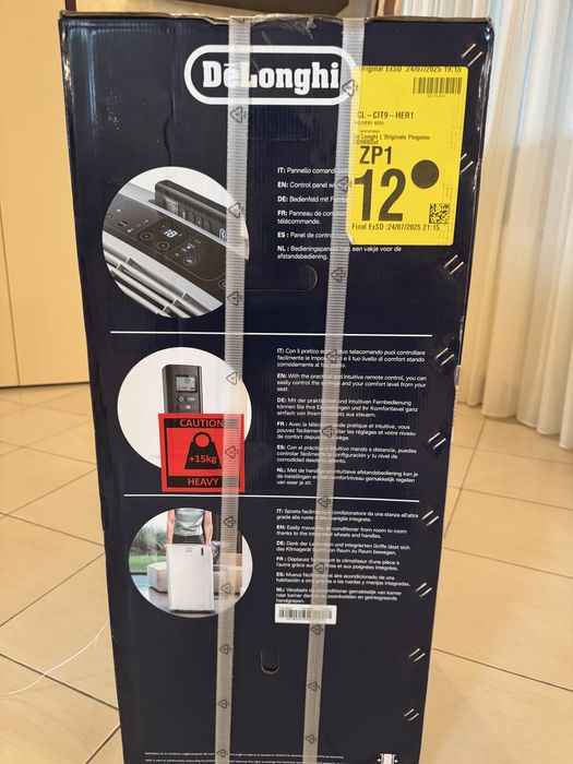 Aer condiționat portabil Delonghi Pinguino – nou, sigilat