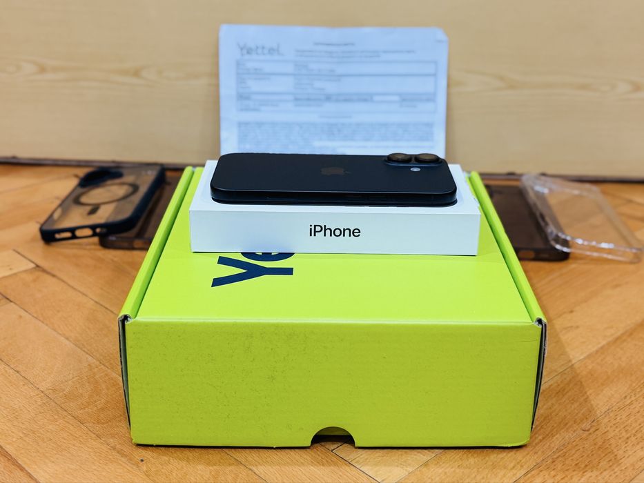Iphone 16 256GB/Black’series/ГАРАНЦИЯ 23м/като НОВ