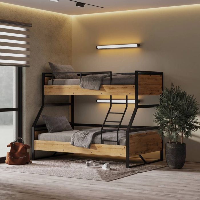 Двухъярусная кровать Loft krovat темир крават Tranformer Big