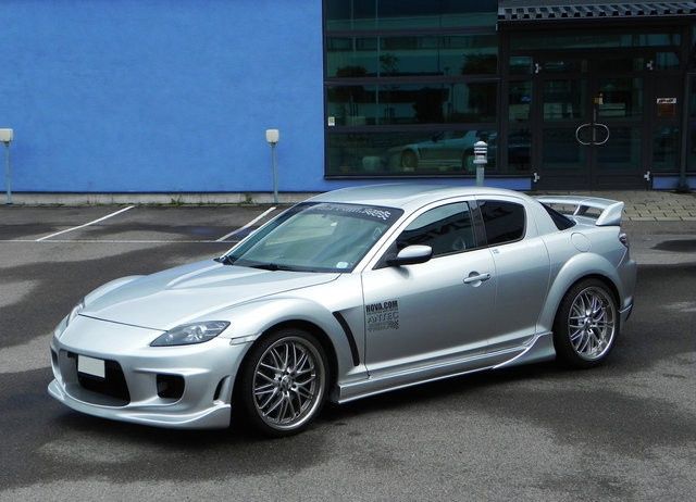 Body kit FRP Mazda RX-8 eleron praguri bara fata spate tuning sport