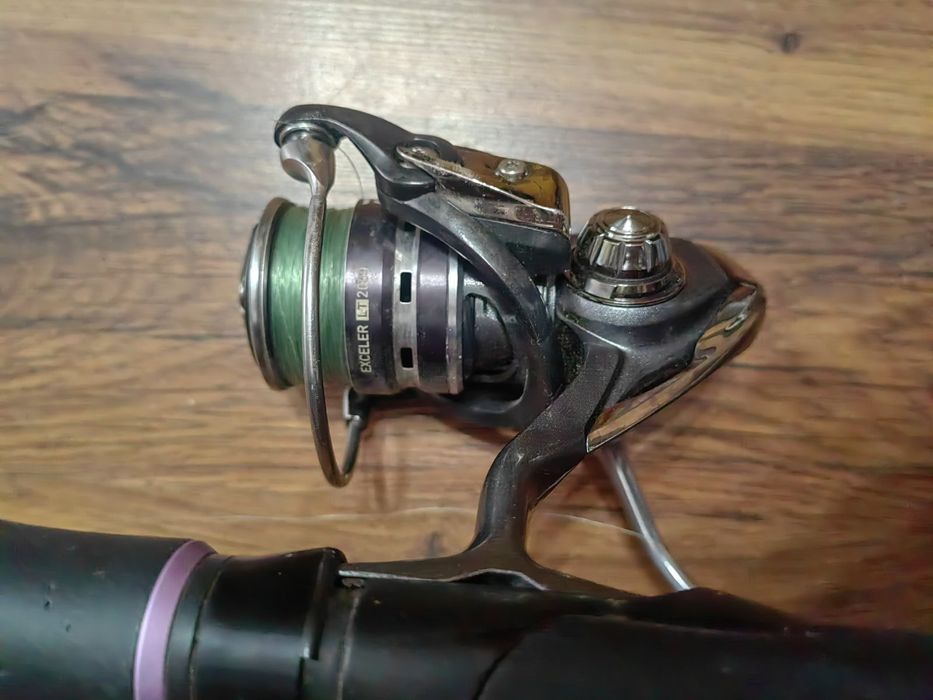 Въдица DAM + Макара Daiwa — Отлично състояние!