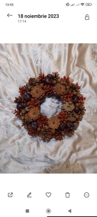 Coroniță/decorațiune pentru Crăciun