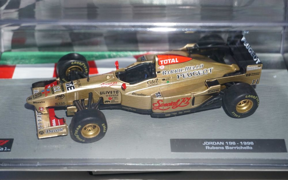Formula 1 The Car Collection Jordan 196 - 1996 Rubens Barrichello 1:43