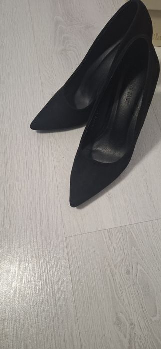 Pantofi stiletto toc gros