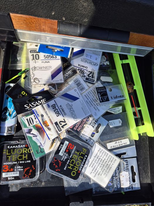 Платформа Rive D25 и щека Garbolino G7