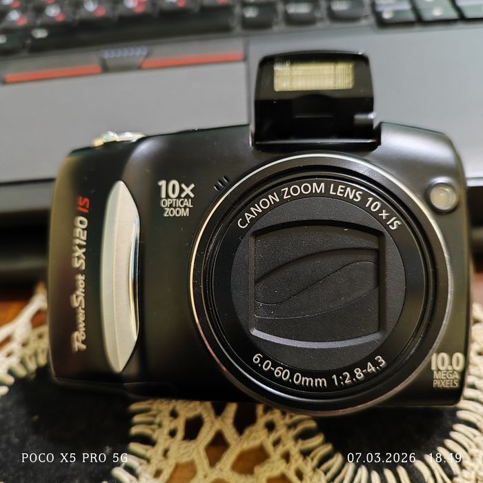 Canon powershot sx120 is