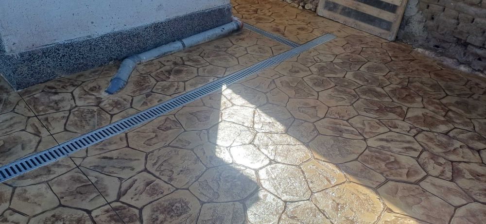 Щампован бетон 5 год гаранция