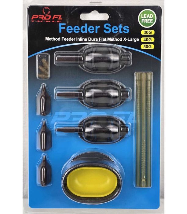 SET METHOD Feeder inline Dura Flat PROFL XL:30g,40g,50g