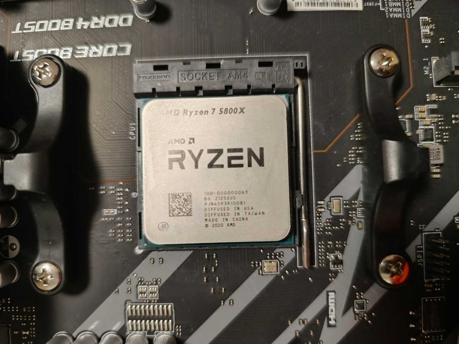 Дъно Asus Rog Strix B550-F Gaming (Wi-fi) + Процесор AMD Ryzen 7 5800X