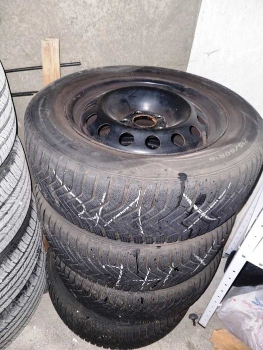 Джанти с гуми, зимни за  FIAT, ALFA ROMEO, OPEL, SAAB