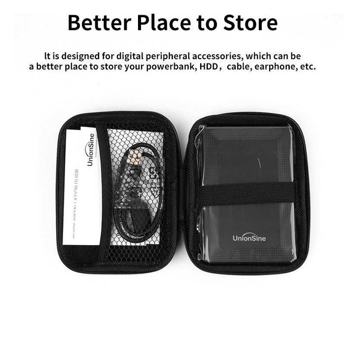 Borseta pentru HDD, baterie externa, etc