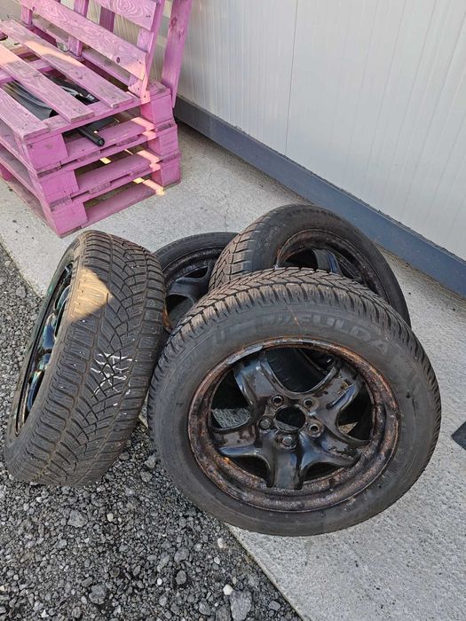 Jante +anvelope Renault Megane 5×114.3