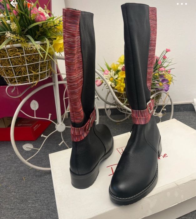 Cizme piele naturala marime 40