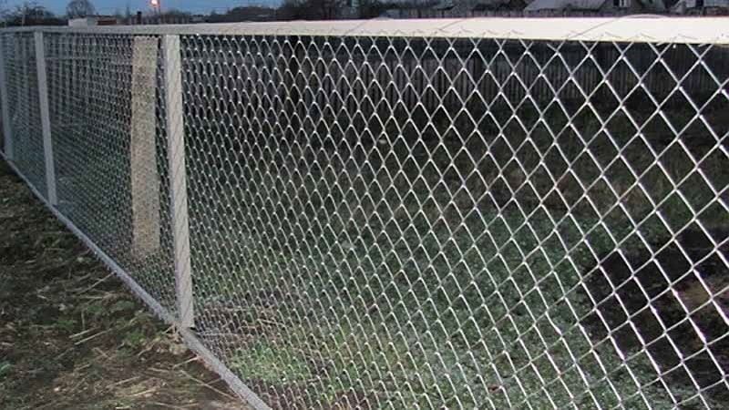 Сетка рабица забор стадион
