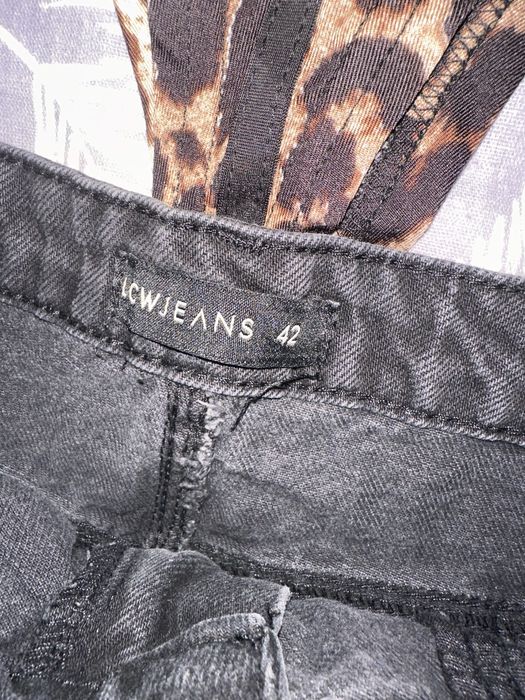 Дънкова пола WAIKIKI и леопардово боди