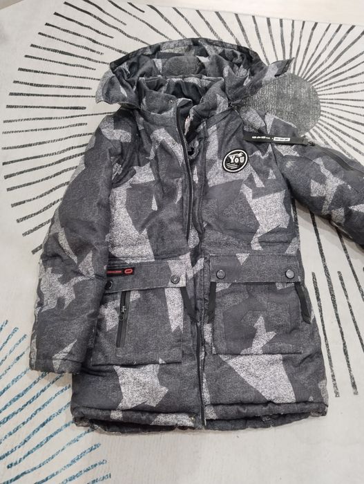 Зимняя куртка размер 140