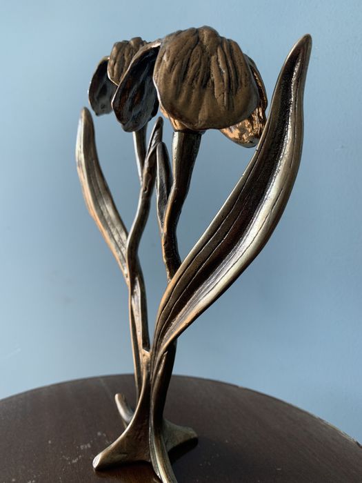 Месингов свещник/ 60-те