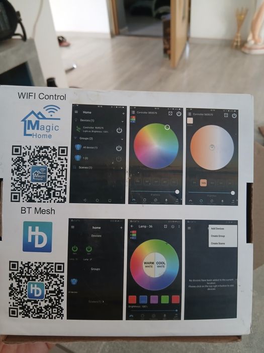 Banda led cu wifi