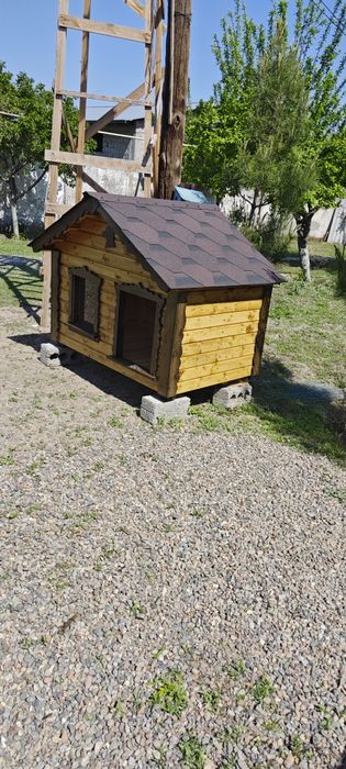 V.I.P Будка для собаки. Вольер* утепление, Эл подогрев