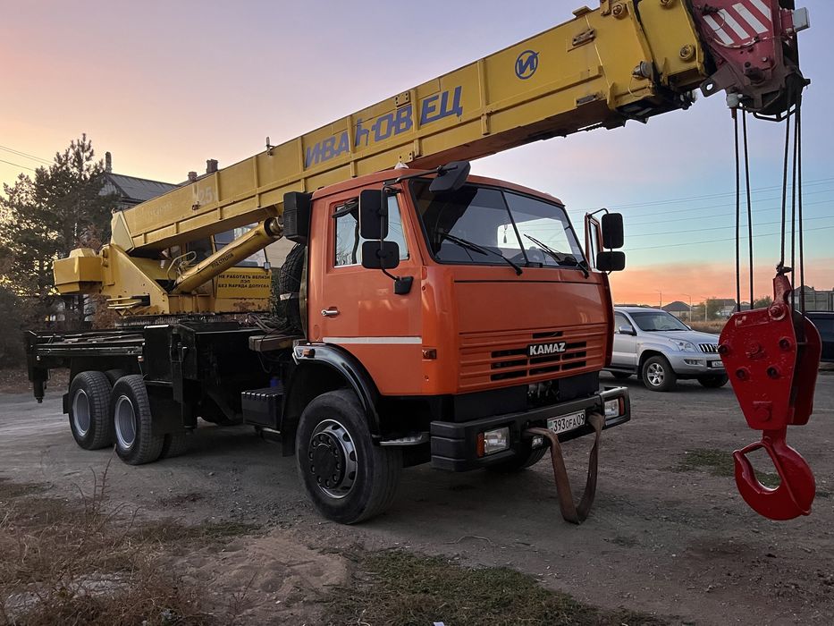 Услуги автокрана Камаз