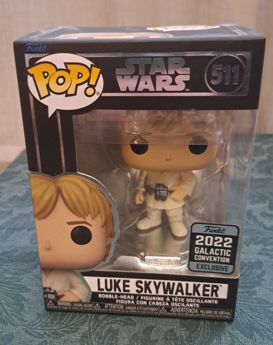 Funko Pop Star Wars, Luke Skywalker 2022 galactic convention exclusivе