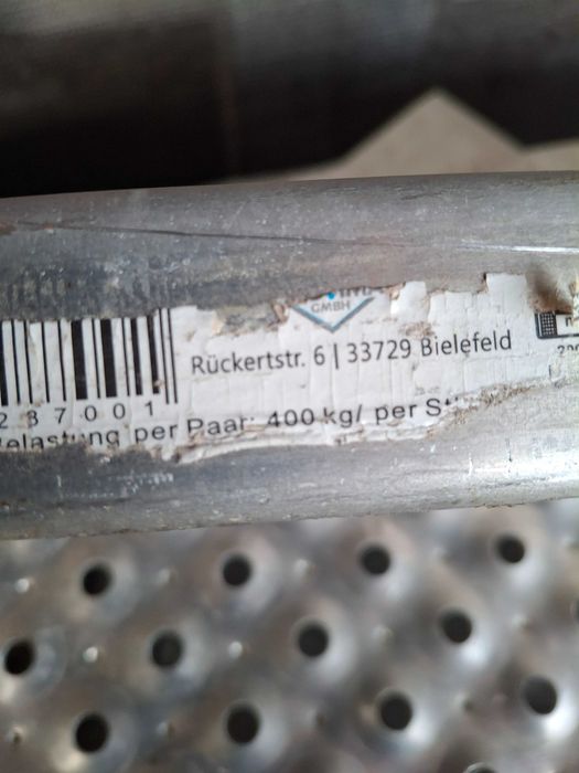 Алуминиеви рампи - 400 кг